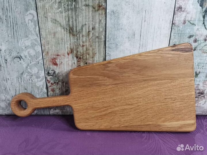 Разделочная доска из дуба Трапеция