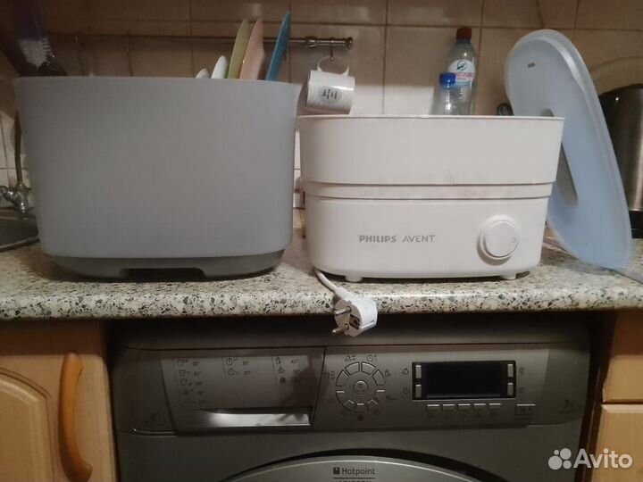 Молокоотсос avent электрический + стерилизатор