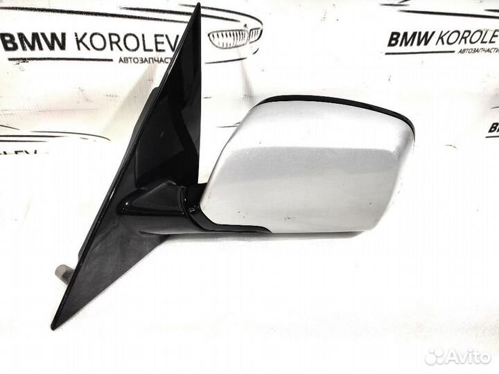 Зеркало левое (серебристое) BMW X3E83