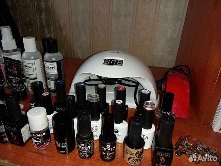 Все для маникюра набор (наращивание ногтей)