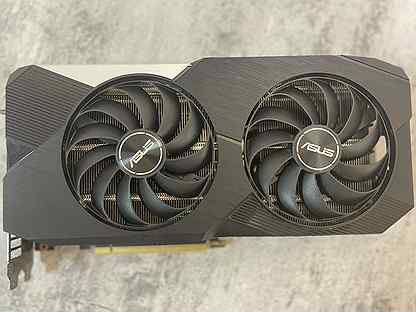 Видеокарта asus dual RTX3060Ti 8Gb