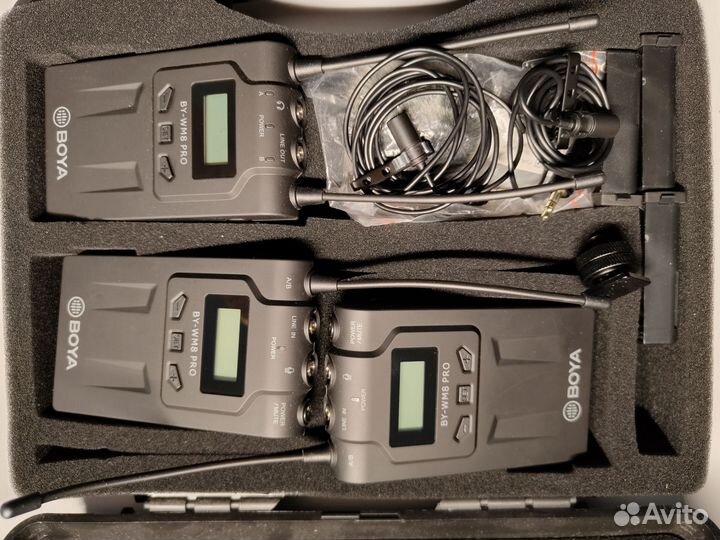 Радиомикрофоны Boya BY-WM8 накамерные