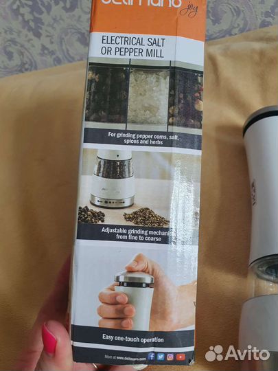 Электрическая мельница для специй delimano joy