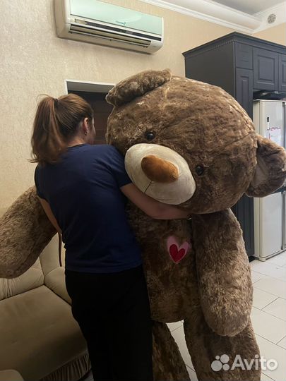 Плюшевый медведь 2 метра