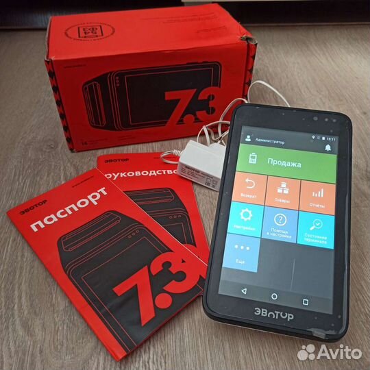 Онлайн касса Эвотор 7.3 без фн