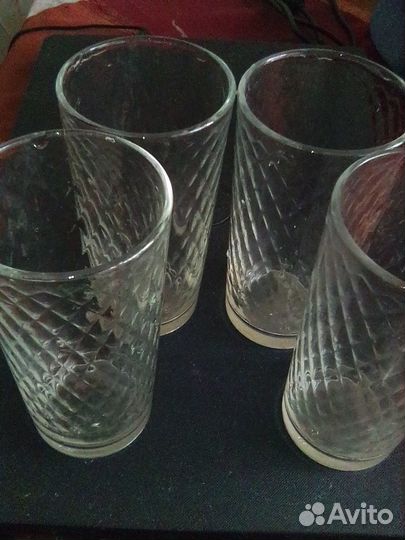 Стаканы высокие 4шт