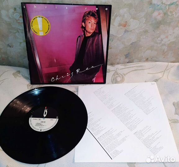 Chris Rea 1981 Germany Виниловая Пластинка LP