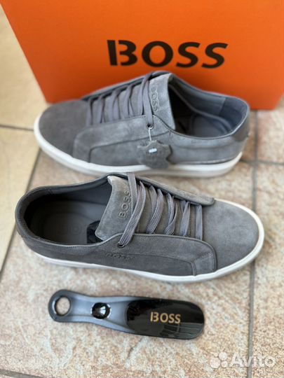 Boss натуральная замша премиум