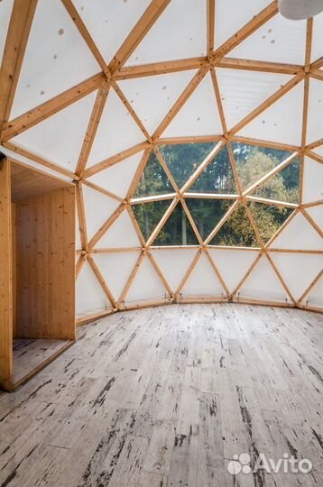 Геокупол геосфера глэмпинг шатер