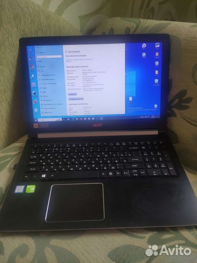 Acer aspire Intel i3 940MX 1TB SSD 128