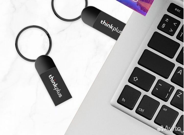Флешка с черным кольцом USB 2.0 оптом