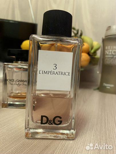 D&G L’imperatrice. D&G The only one. Ajmal Aurum