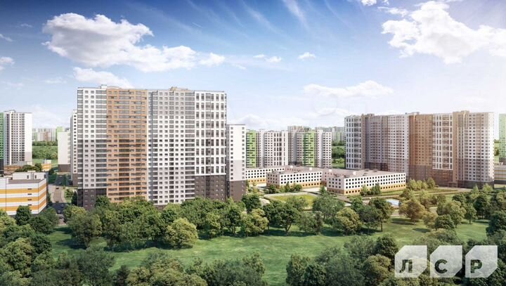 Квартира-студия, 21,1 м², 3/25 эт.