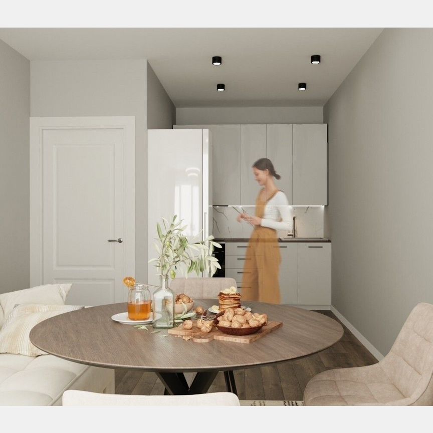 1-к. квартира, 46,6 м², 3/8 эт.