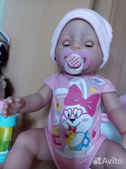 Кукла Baby born zapf creation с доп. аксессуарами