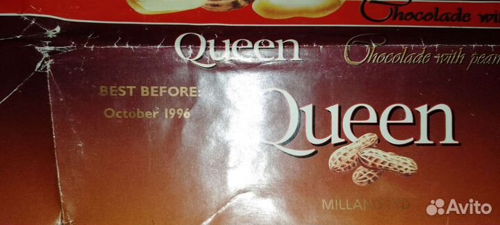 Обёртка от шоколада Queen 1996