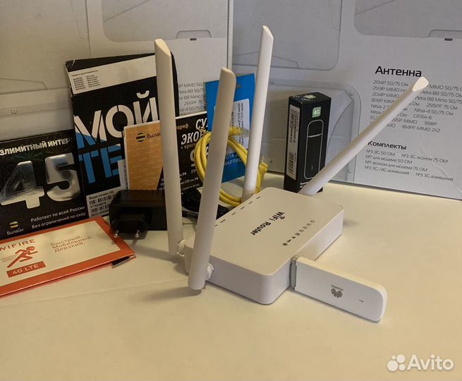 4G модем и WiFi роутер по Zyxel - 4G Оборудование