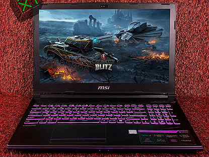 Ноутбук MSI: Intel Core i7 + GTX1060