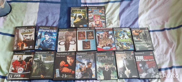 Диски от PlayStation 2