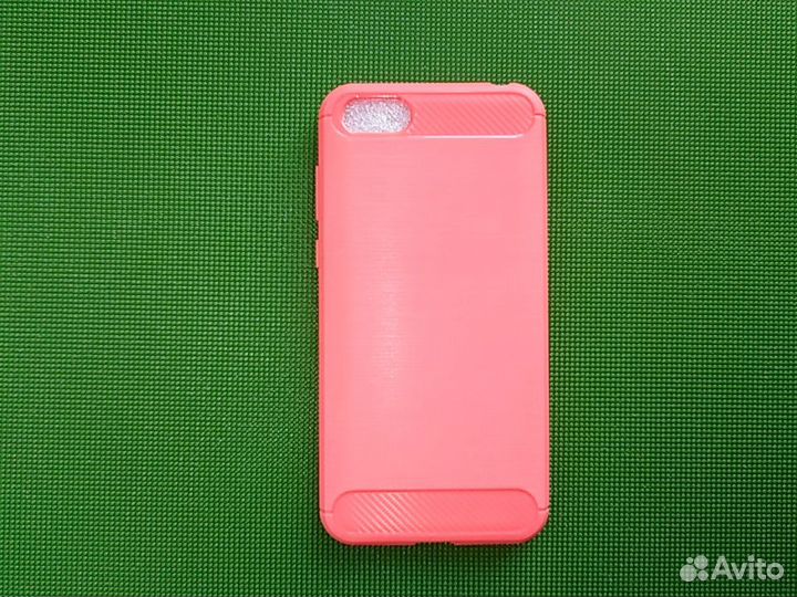 Чехол для honor 7A ярко-красный