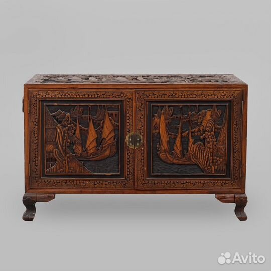 Винтажный комод в китайском стиле