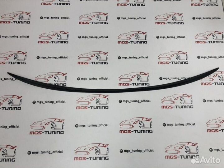 Лип спойлер C63 AMG Mercedes w205 под окрас