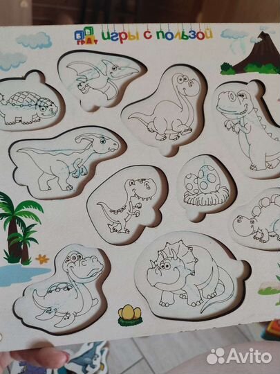 Развивающие игрушки пакетом