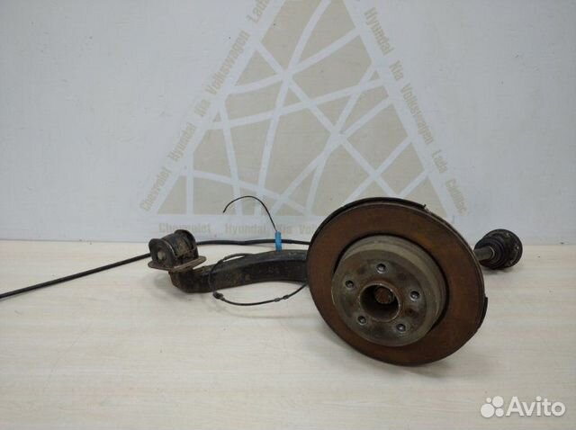 Кулак в сборе задний левый Bmw X3 E83 рестайлинг