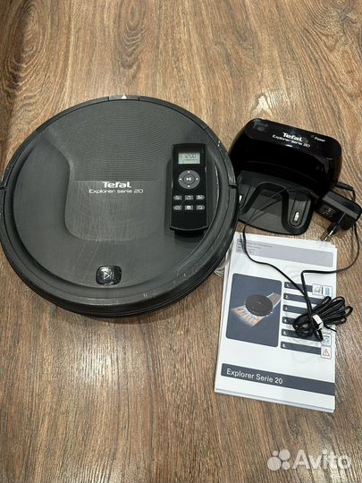 Робот пылесос tefal 20 (rg6825wh)