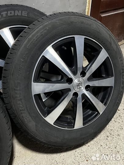 Колеса в сборе r15 летние 4 100