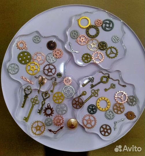 Подстаканники из эпоксидной смолы