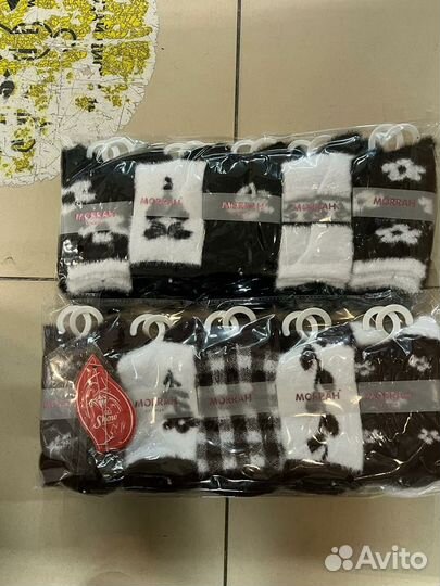 Носочки пушистики