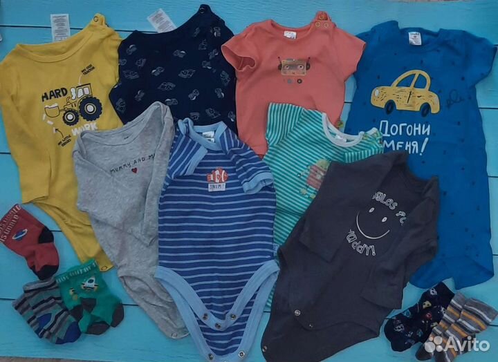 Вещи пакетом на мальчика 0-3
