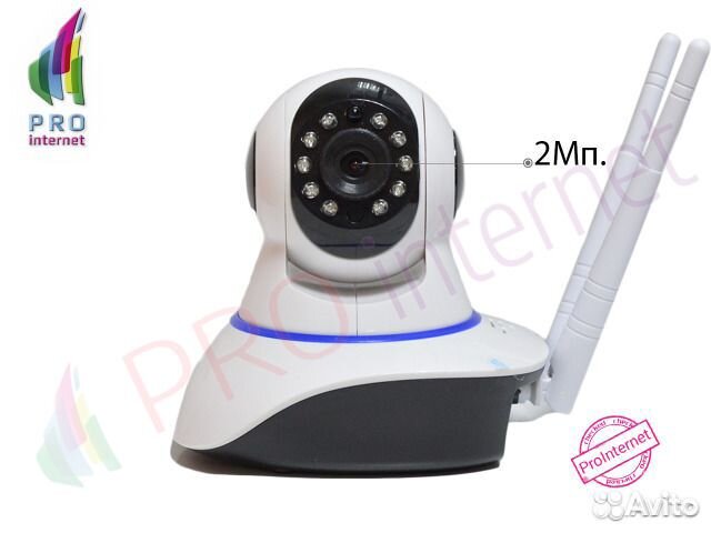 Поворотная Wifi IP-Камера 2мп (Обзор 355 Градусов)