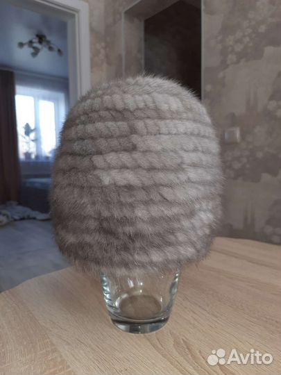 Шапка норковая женская