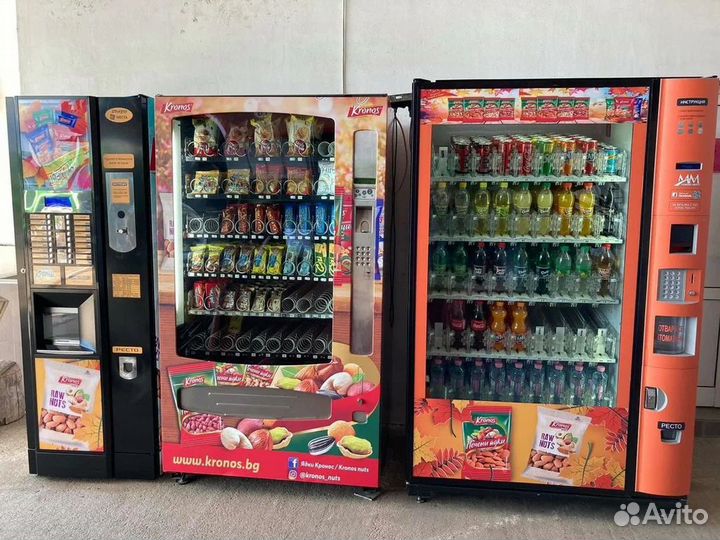 Франшиза автоматов с напитками под ключ