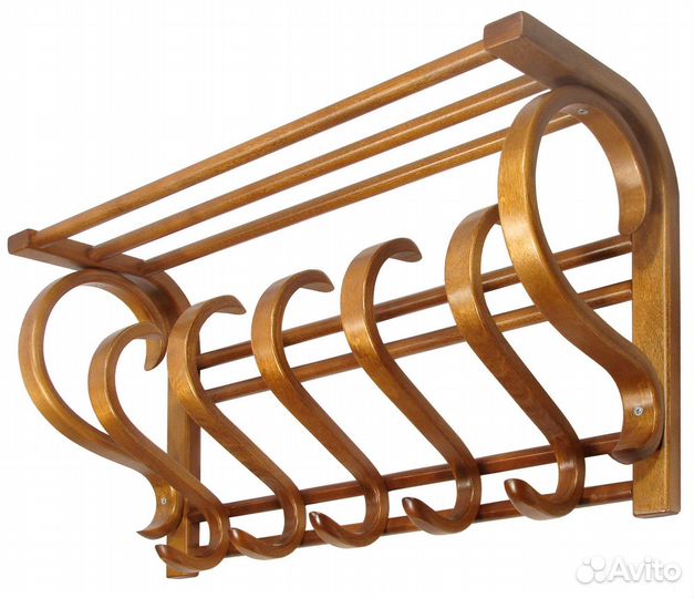 Вешалка настенная Мебелик 5Н