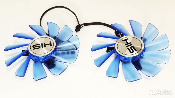 Вентилятор для видеокарты HIS сдвоенный FDC10U12S9