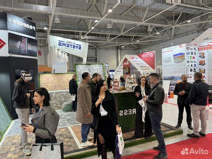 Тротуарная плитка с завода