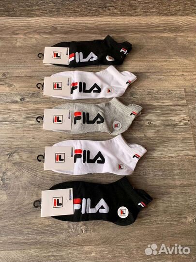 Носки Fila в фирменной коробке короткие