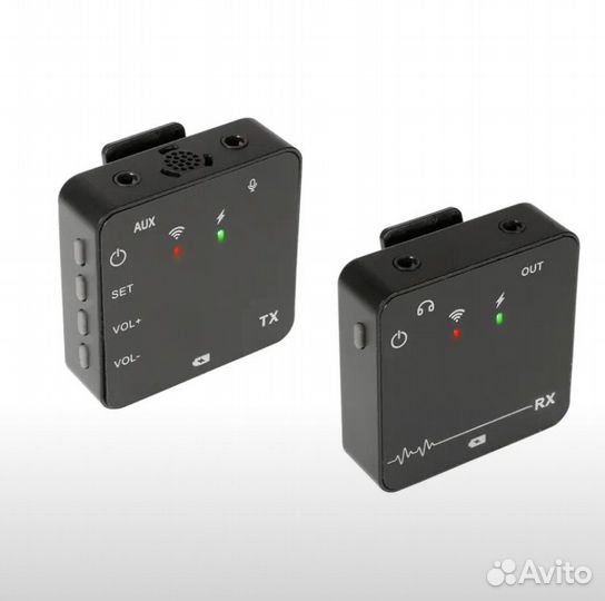 Беспроводной петличный микрофон 2,4G