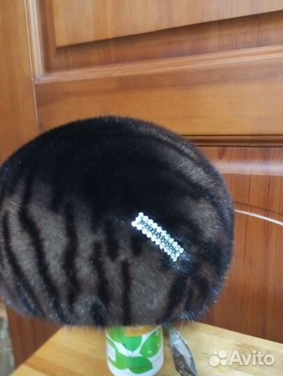 Берет норковый