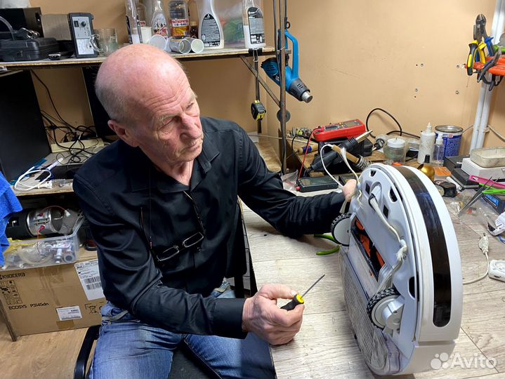 Ремонт робота пылесоса, ремонт пылесосов с выездом