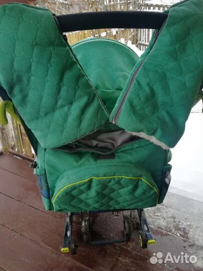 Детские санки коляска ника