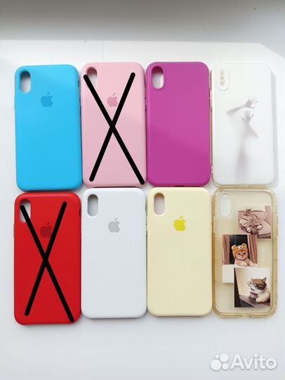 Силиконовый чехол на iPhone XS