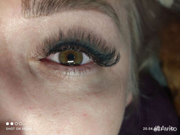 Наращивание ресниц с выездом на дом