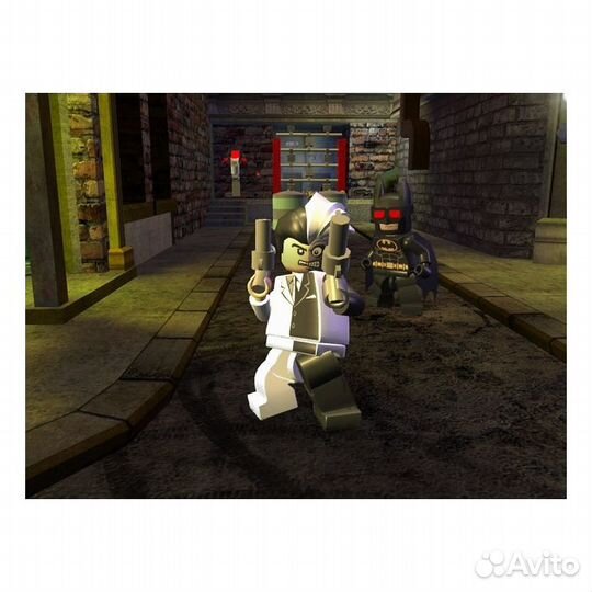 Lego Batman, б/у, множ.царап., английский (Wii)