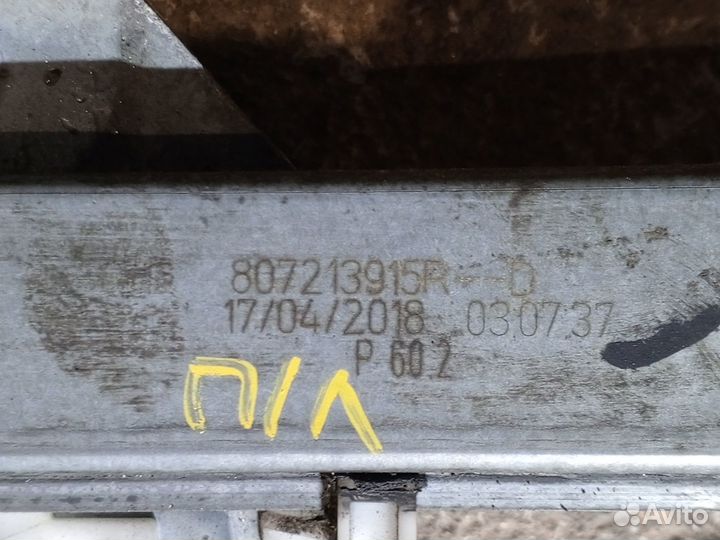 Стеклоподъемник передний левый на Рено Доккер