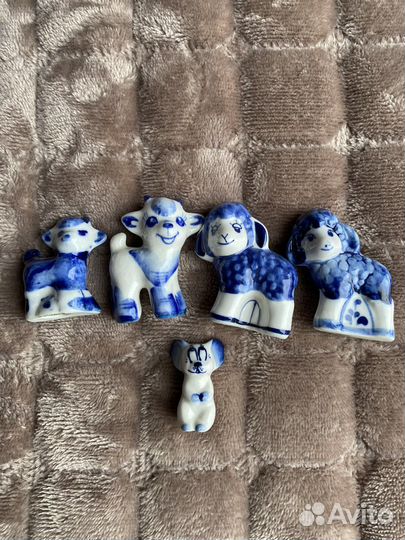 Коллекция гжель фигурки