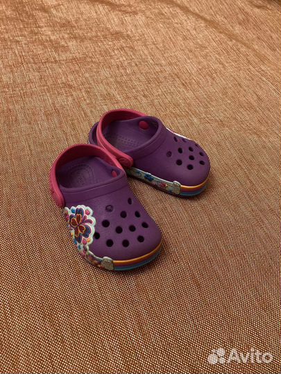 Crocs сабо для девочки размер С 4